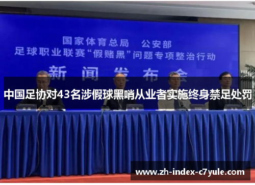 中国足协对43名涉假球黑哨从业者实施终身禁足处罚